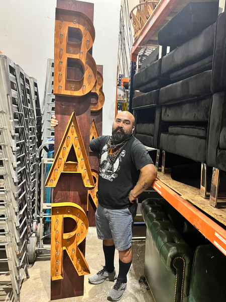 BAR Collection of 24" Letters