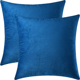 Blue Velvet Pillow