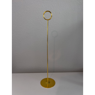 8" Gold Table Number Stand