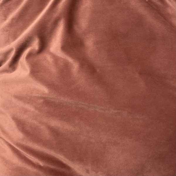 Mauve Pink Velvet Throw Pillow