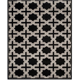 Black Deco Rug