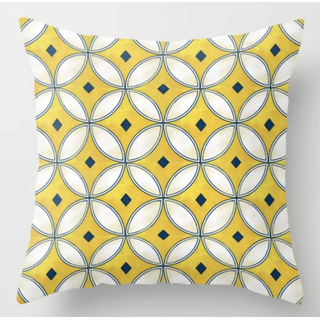 Yellow Mediterranean Pillow