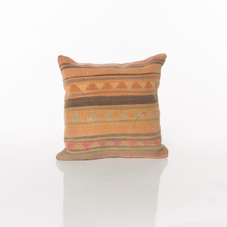 Orange Vintage Kilim Pillow
