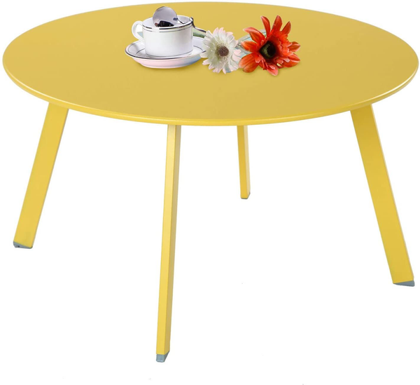 Yellow Outdoor Table