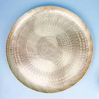 Small Moroccan Gold Tray