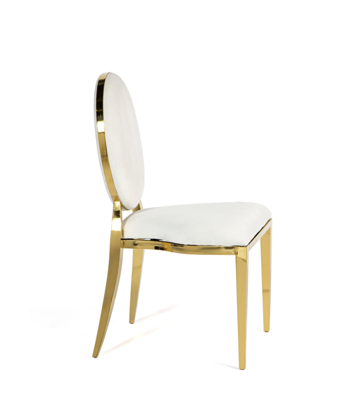 Marie Chair Gold - Ivory