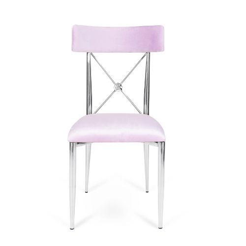 Venice Chair Silver - Lavender