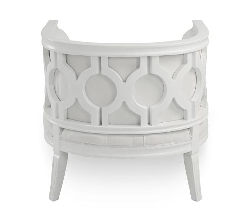 Milano Chair White Linen