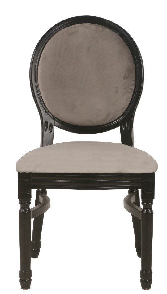 Ami Black Chair - Grey