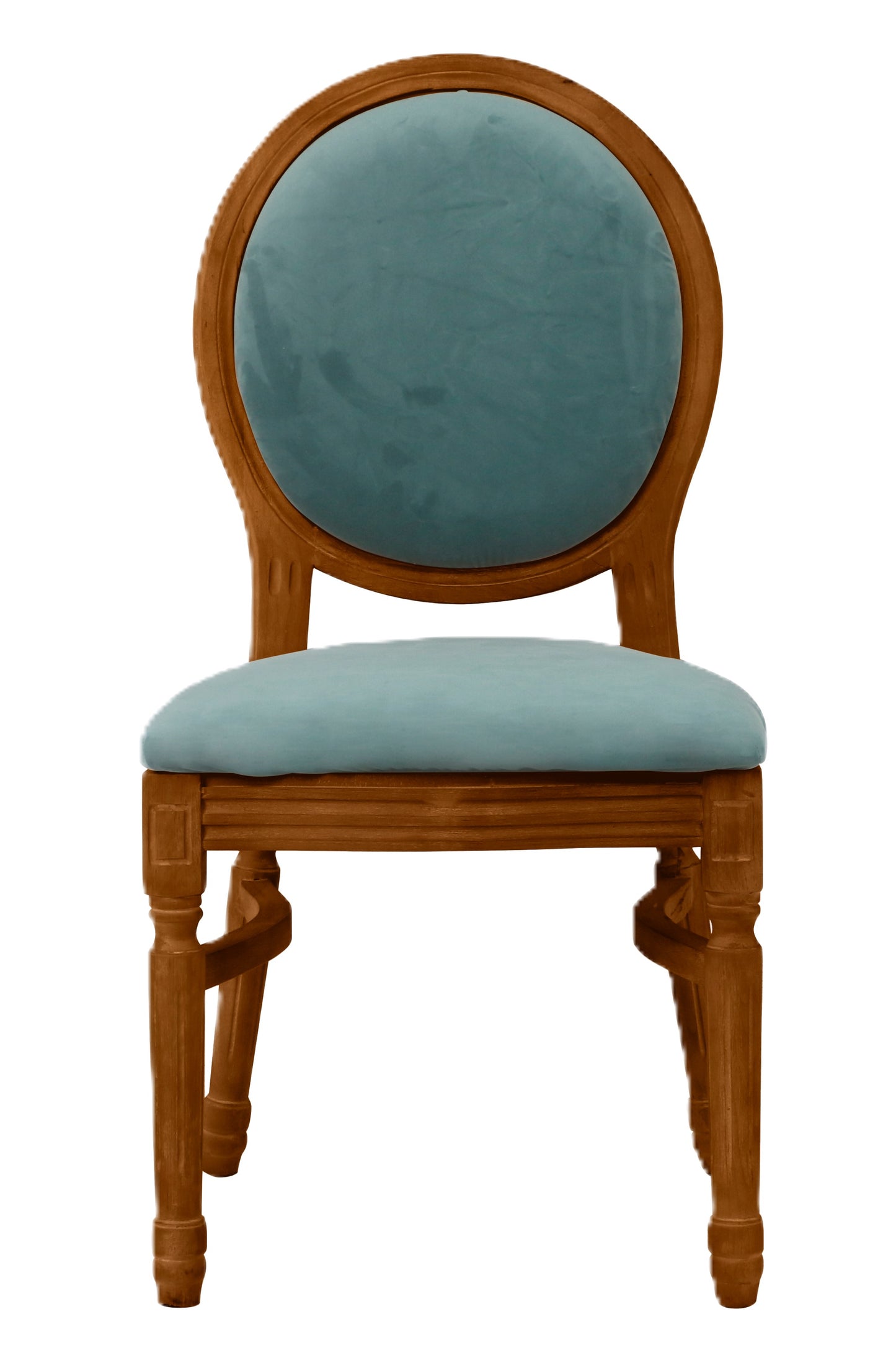 Ami Mahogany Chair - Sage Green