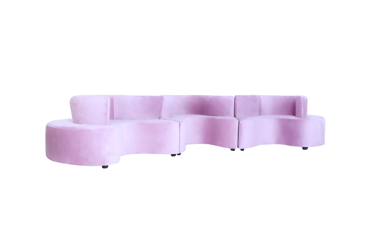 Serpentine Sofa Lilac