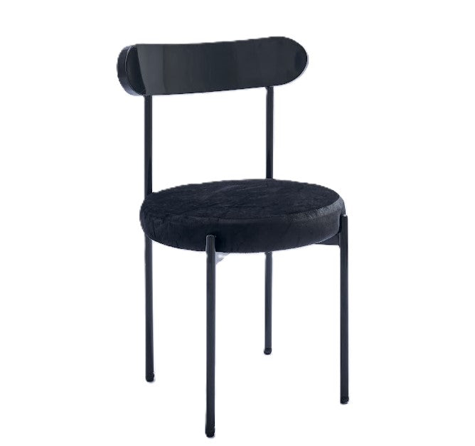 Ezra Black Chair - Black