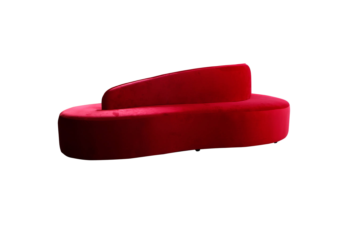Wave Sofa - Maroon