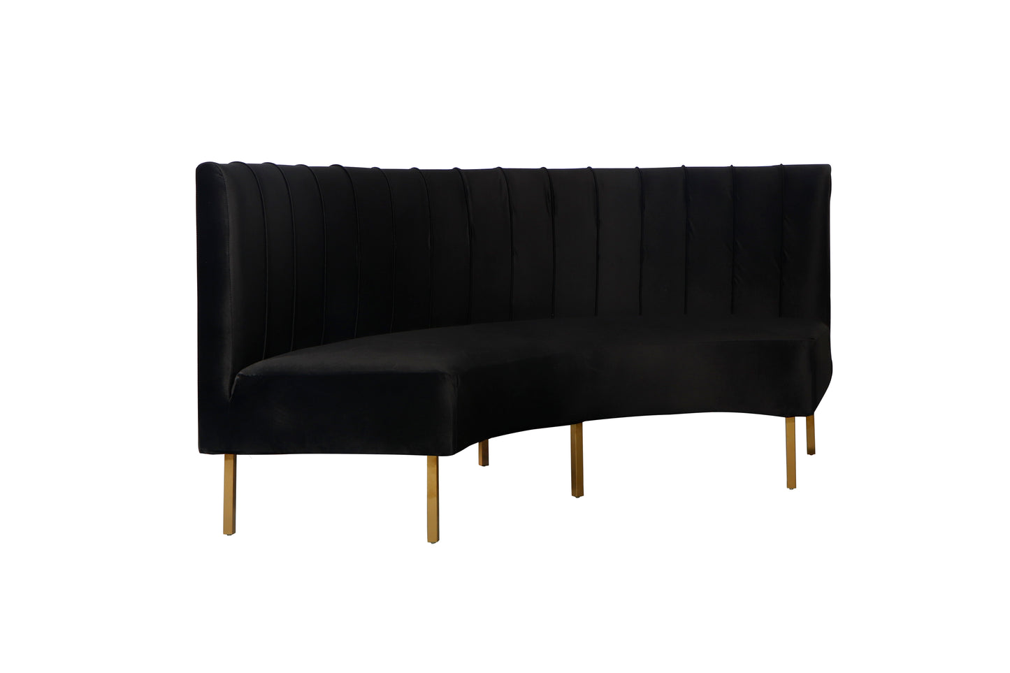 Brooklyn Ridge Banquette - Black