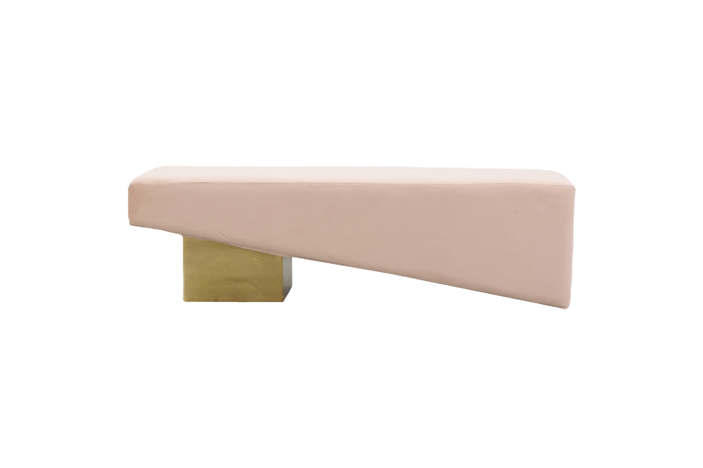 Beckham Bench - Gold/Blush