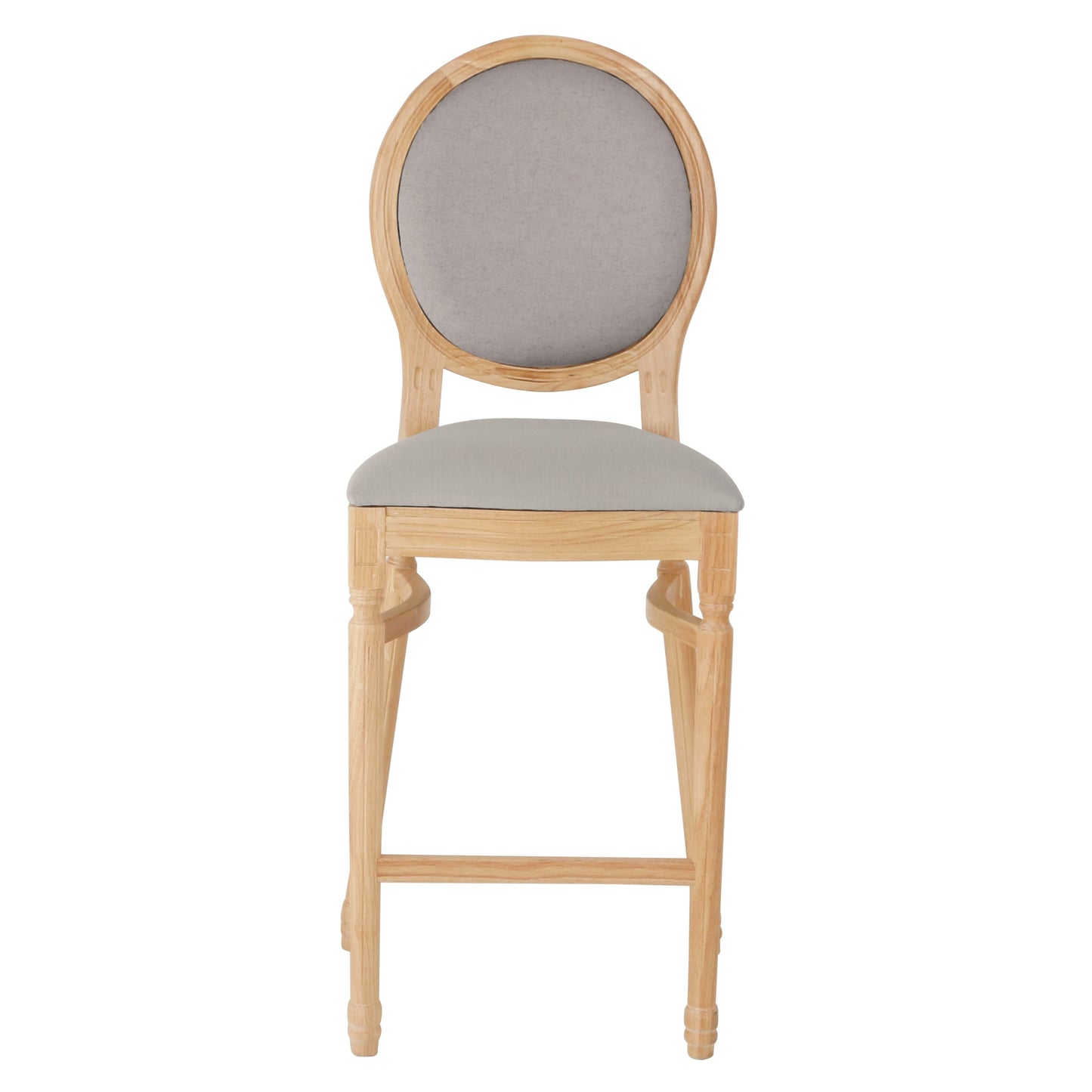 Ami Natural Barstool - Grey