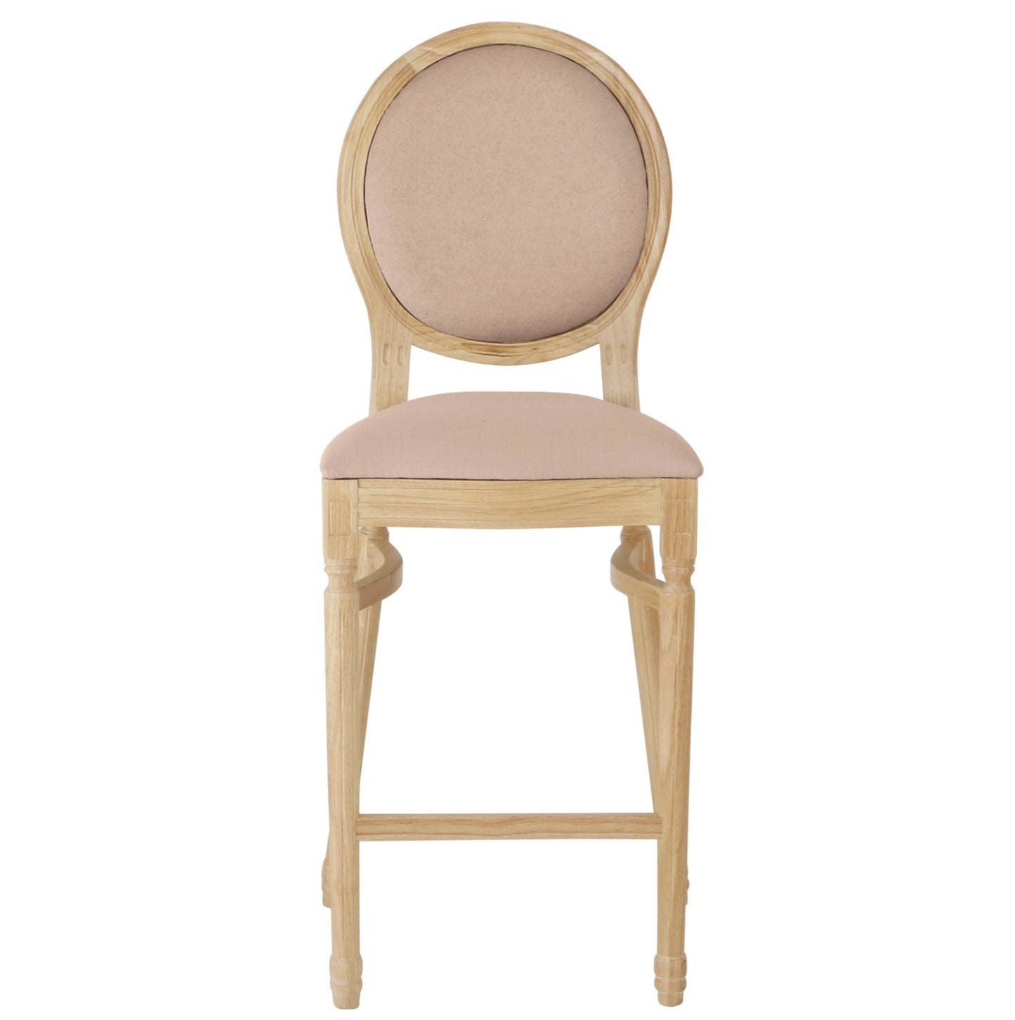 Ami Natural Barstool - Blush