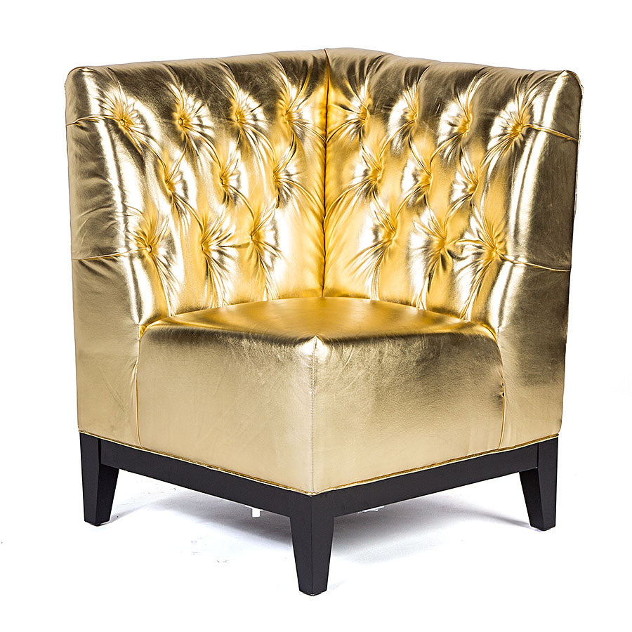 Lexington Corner Sofa Gold