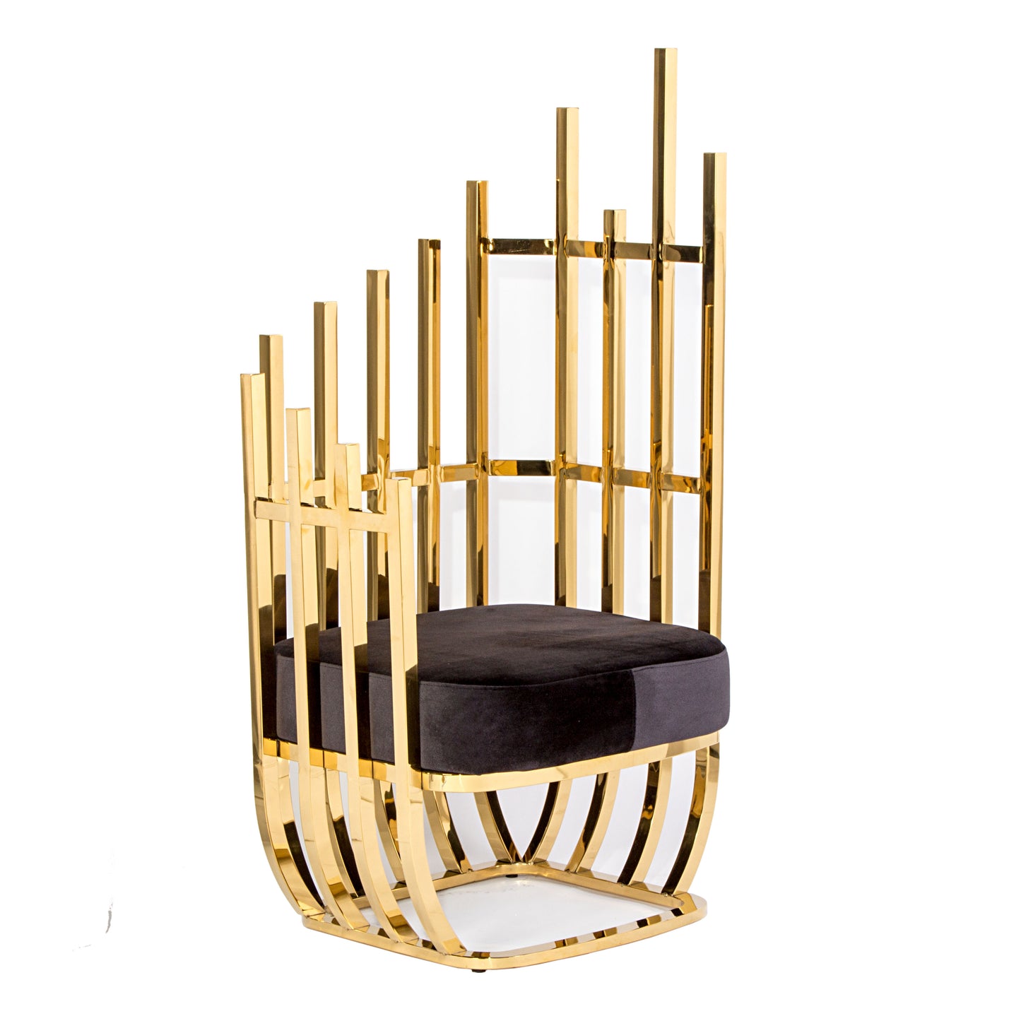 Opulence Chair Gold/Black