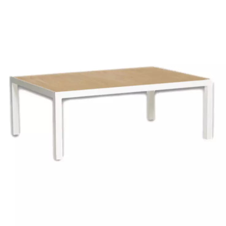 Rectangular Line Coffee Table - White