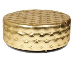 Gold Regal Ottoman