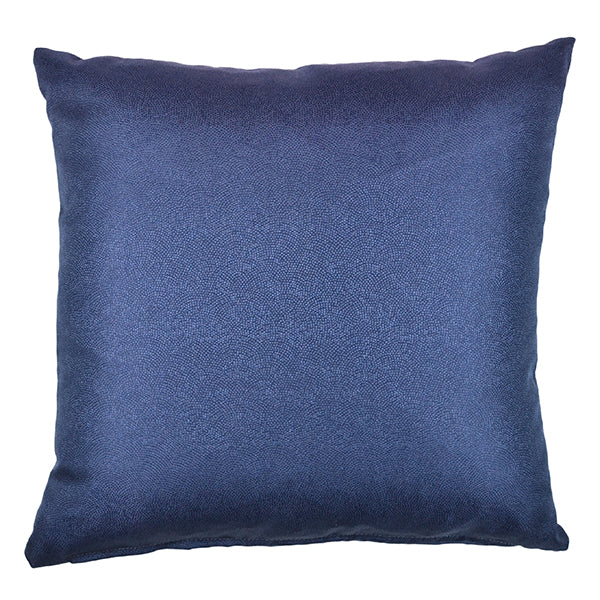 Retro Solid Navy Blue Pillow