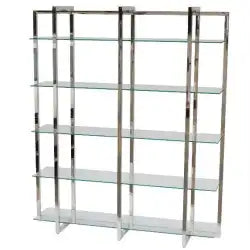 Bellini Back Bar – Chrome Silver