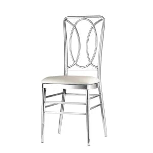 Silver Orleans White Cushion