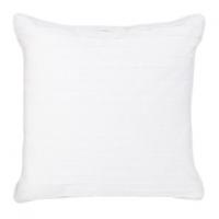 White Pleated Pillow