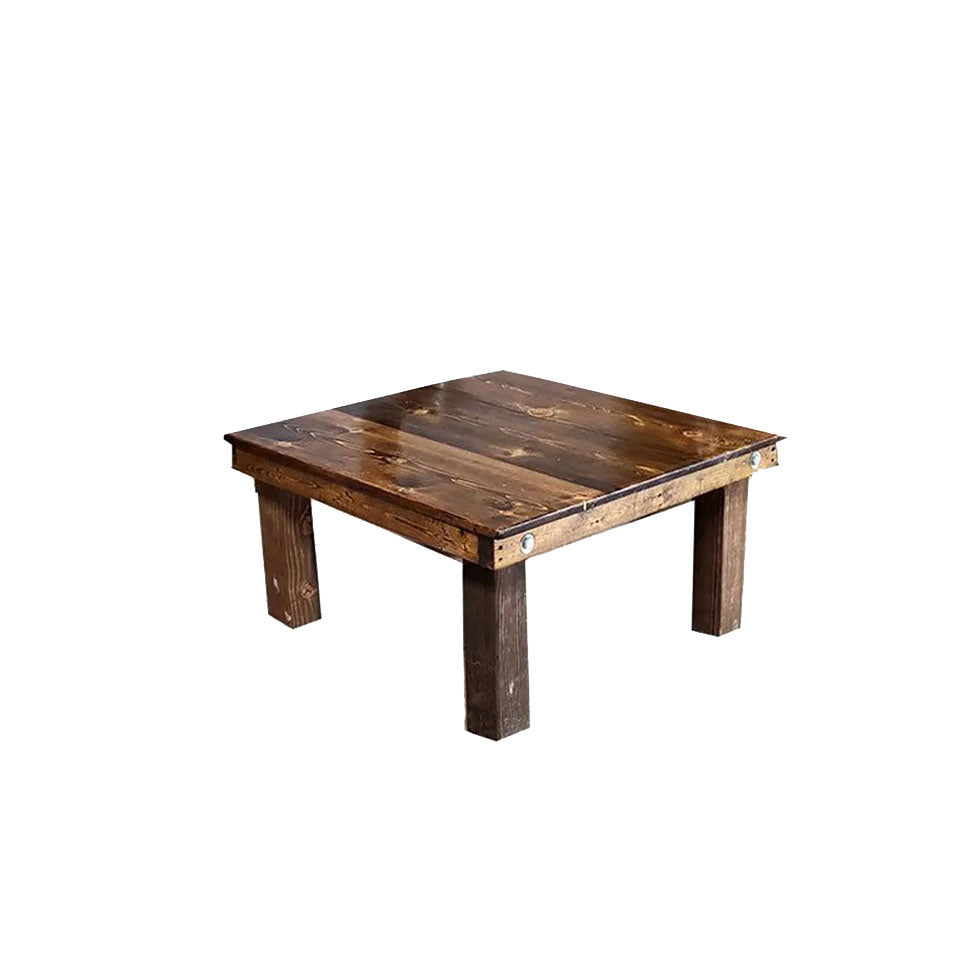 3' Hickory Coffee Table