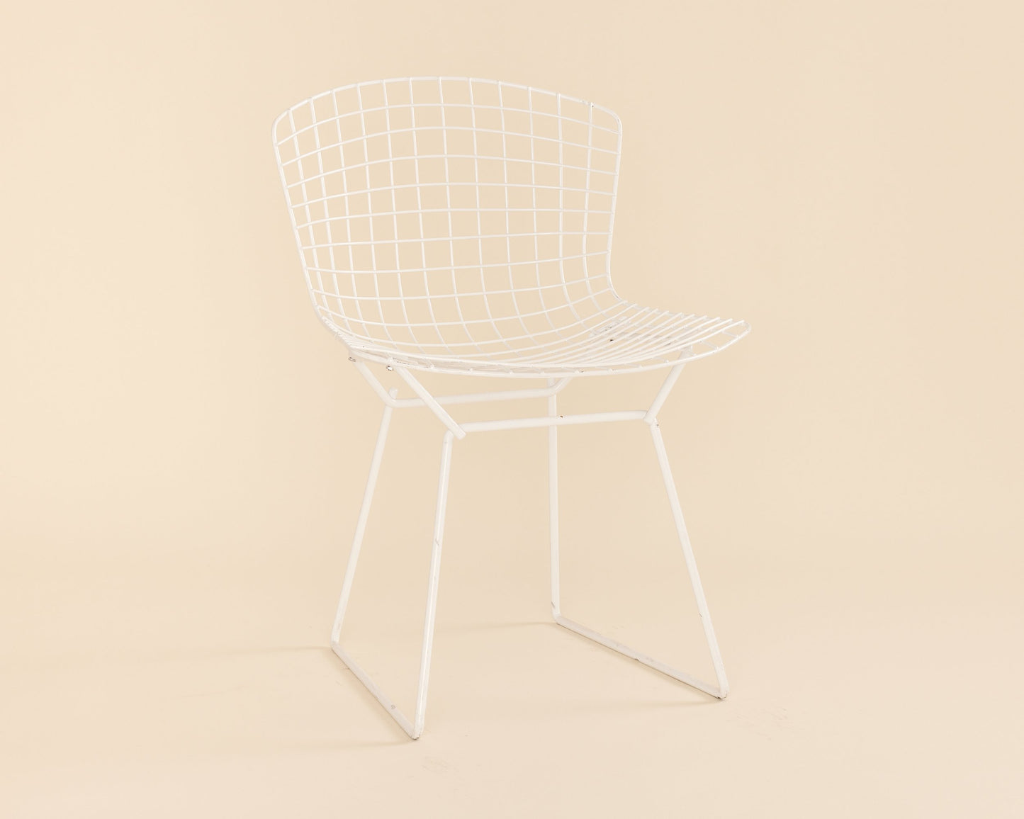 White on White Knoll Bertoia