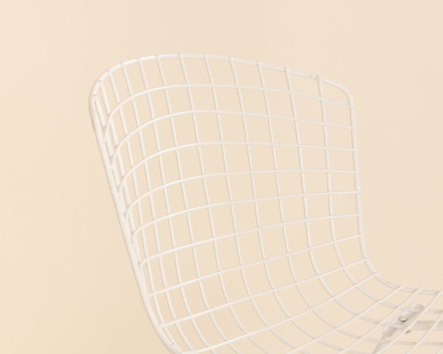 White on White Knoll Bertoia
