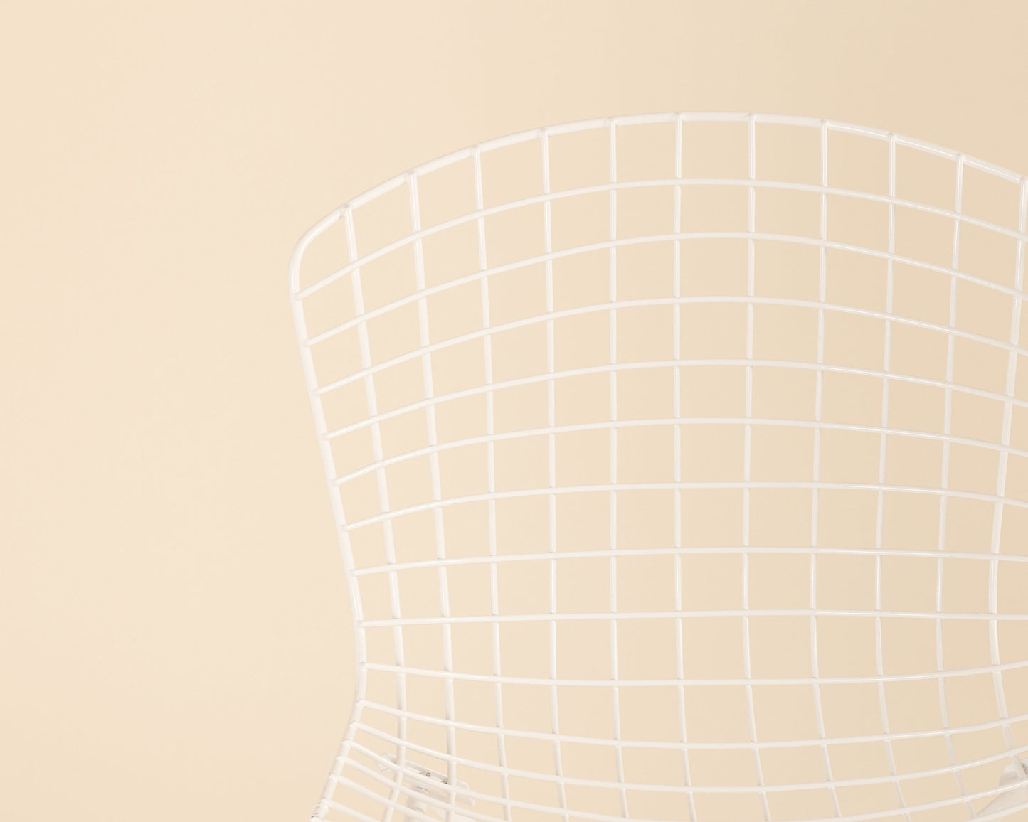 White on White Knoll Bertoia