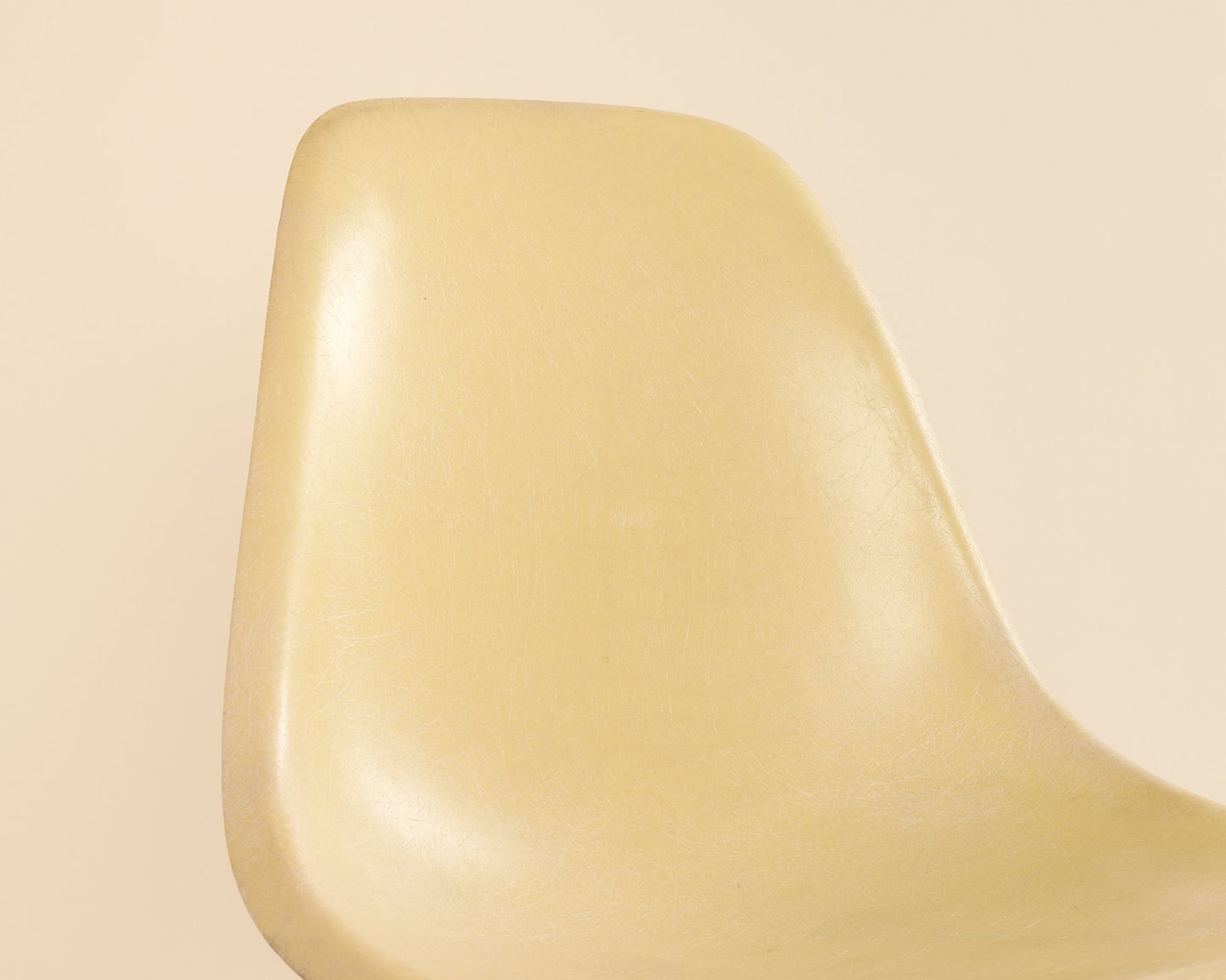 Yellow Eames Fiberglass Shell Chair