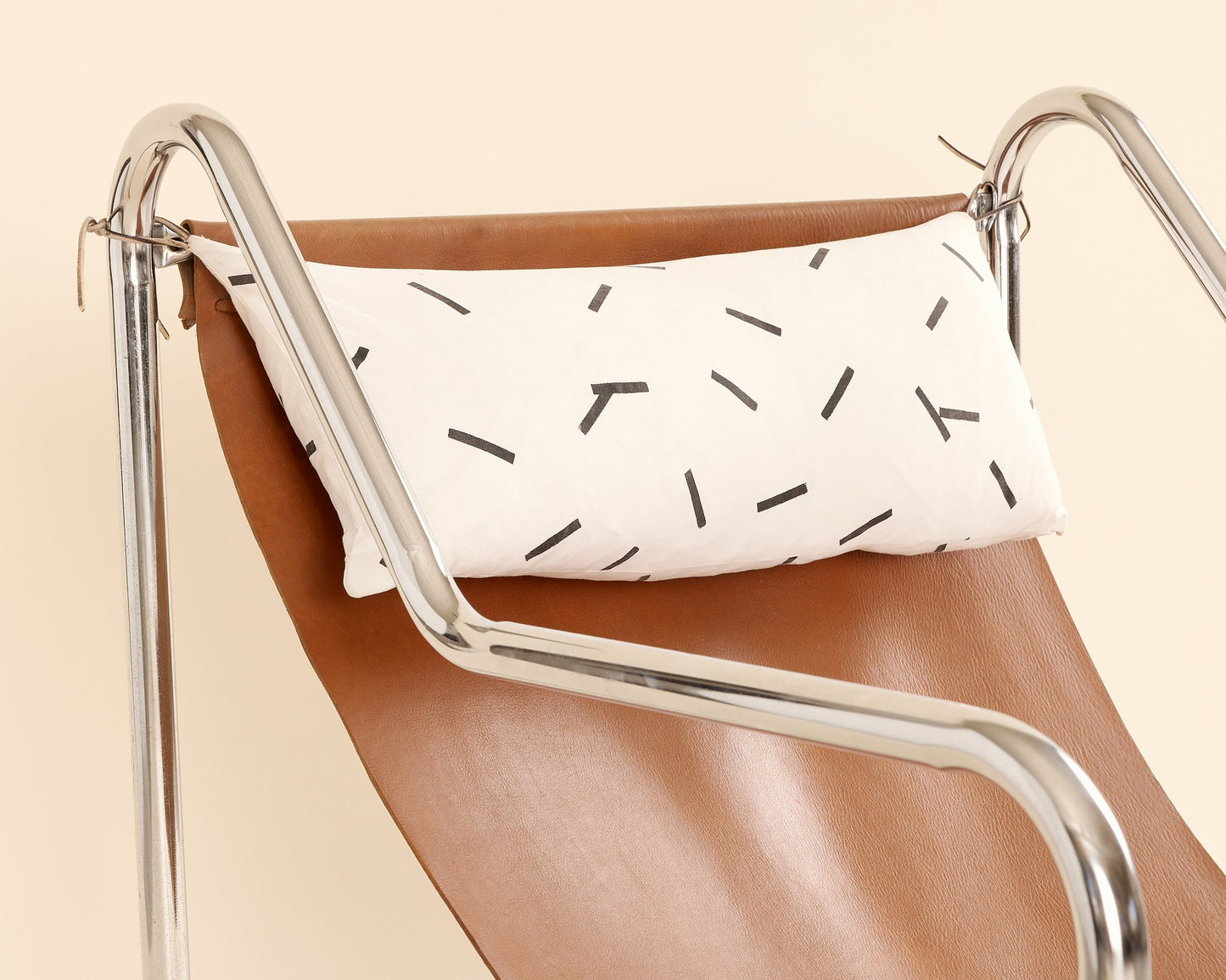 Leather Slingback Chair