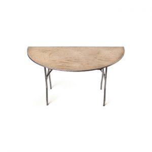 1/2 60" Round Table