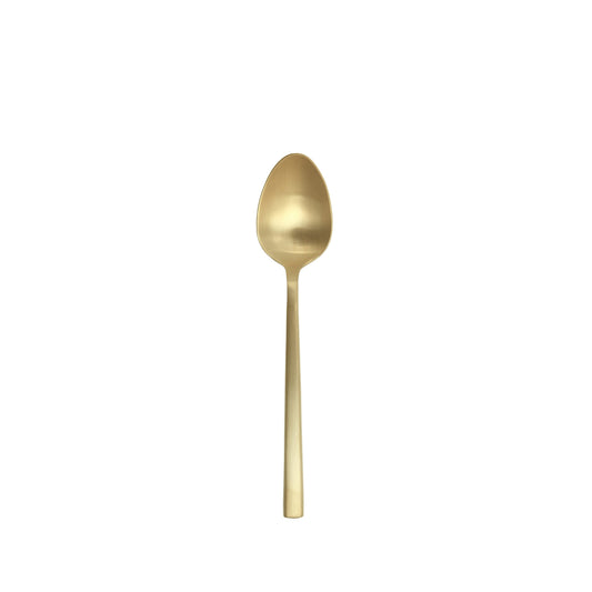 Arezzo Brushed Gold Teaspoon