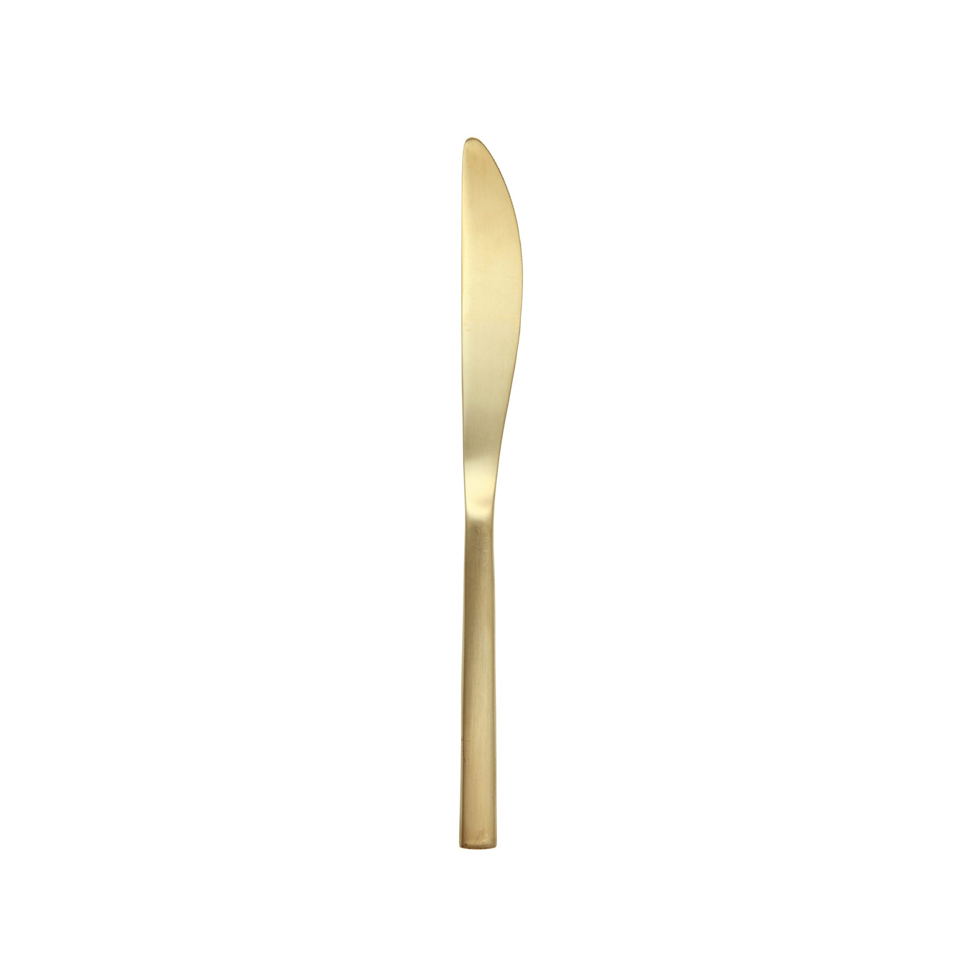 Arezzo Brushed Gold Dinner Knife