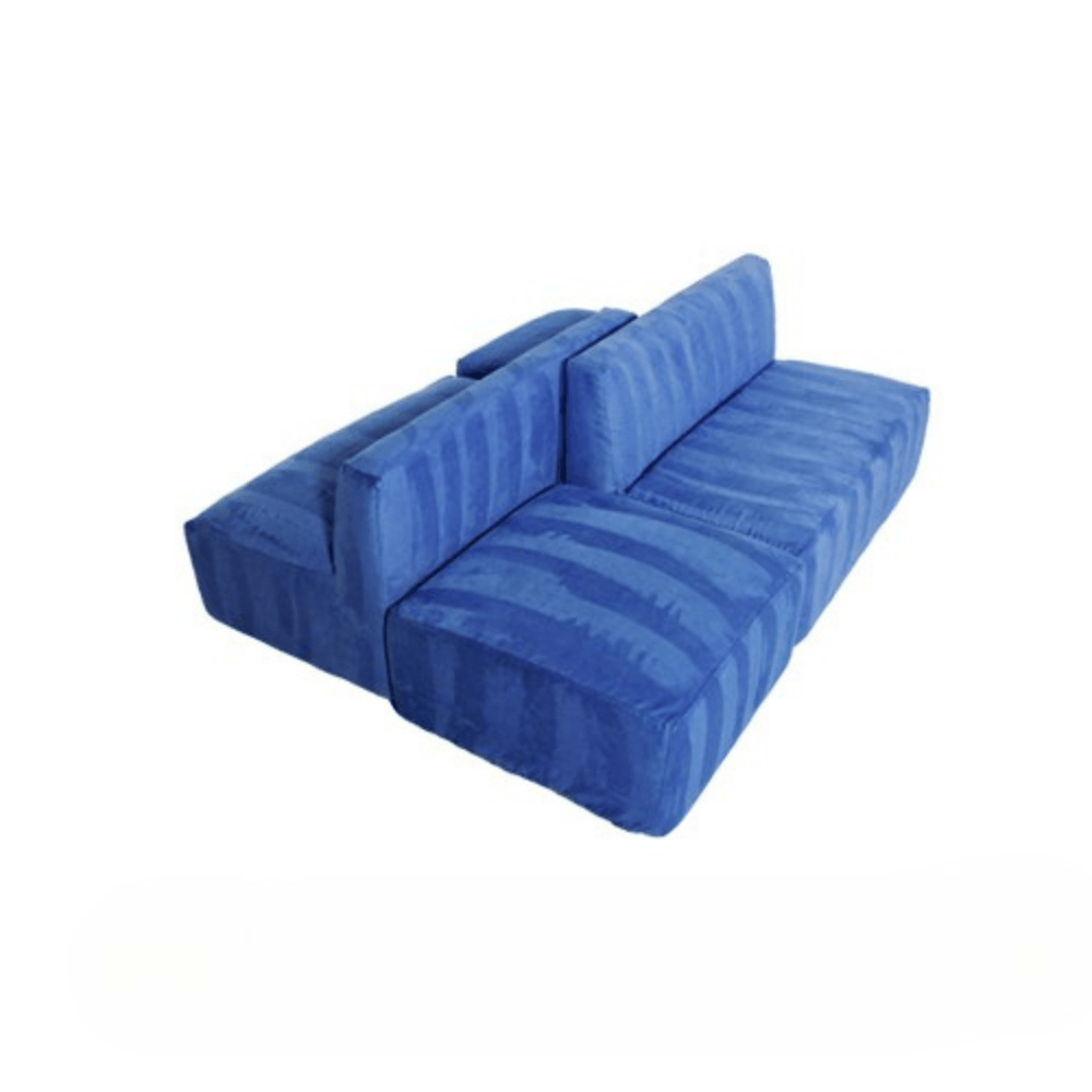 Mini Armless Island Bench - Royal Blue