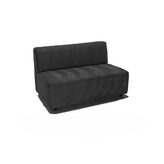 Armless Couch - Black