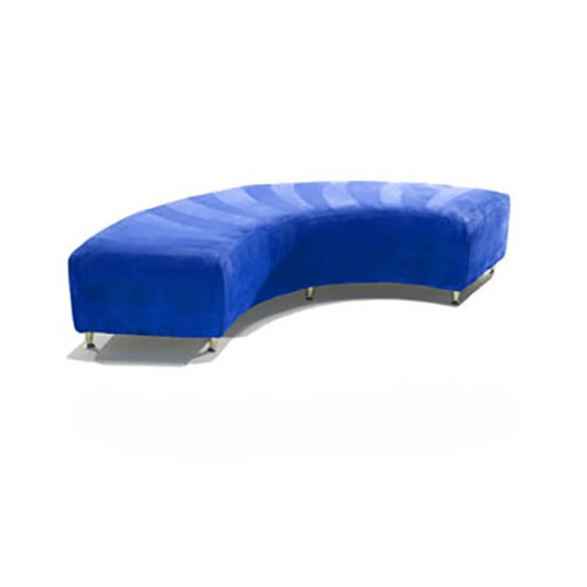 Curved Bench - Electric Blue 