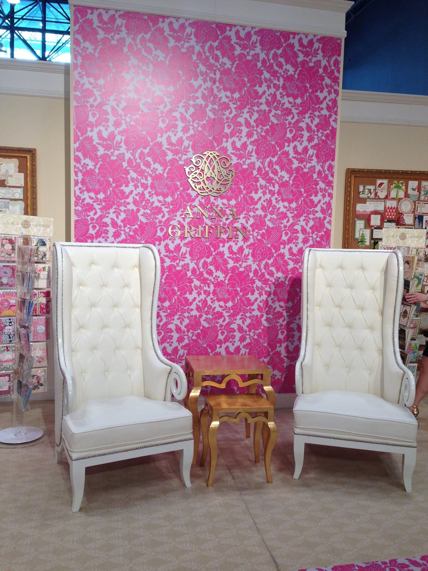 Gramercy Wingback Chair Off-White