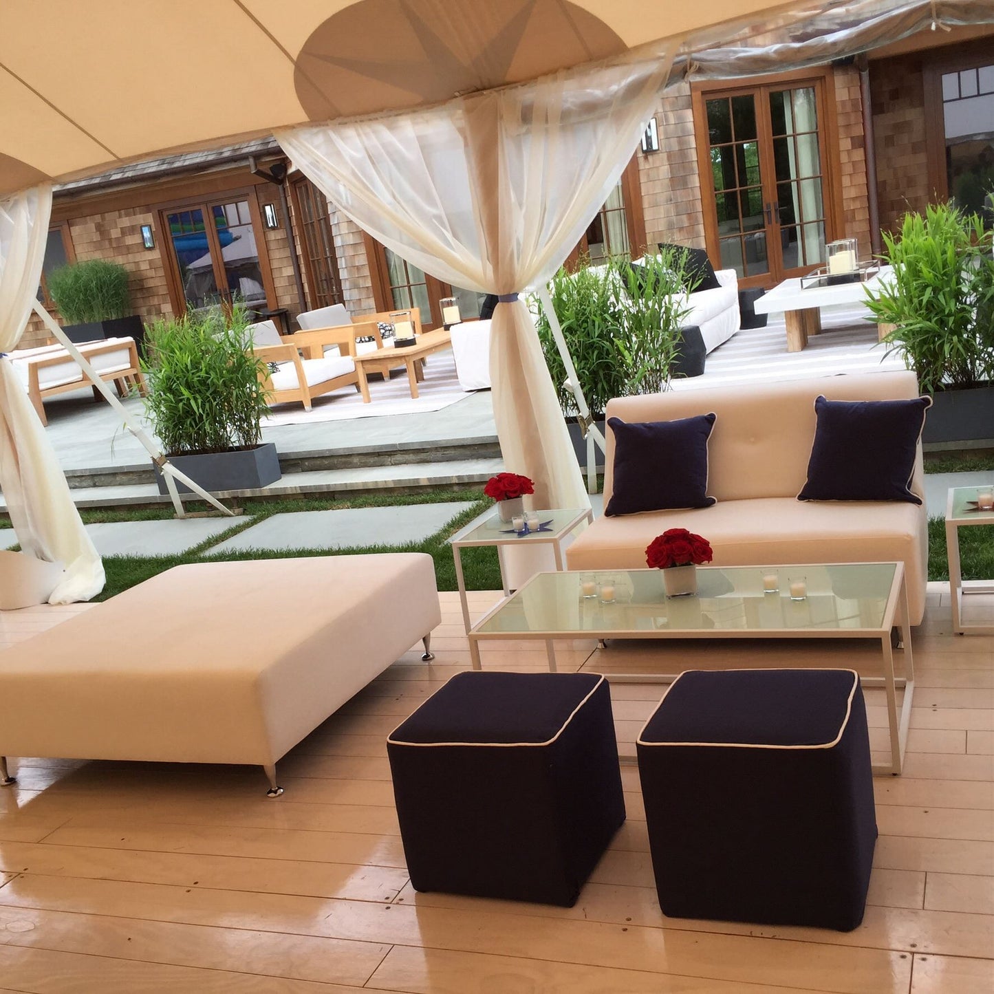 South Beach Square Ottoman