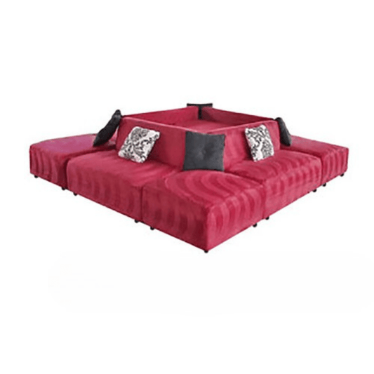 Square Sectional - Red