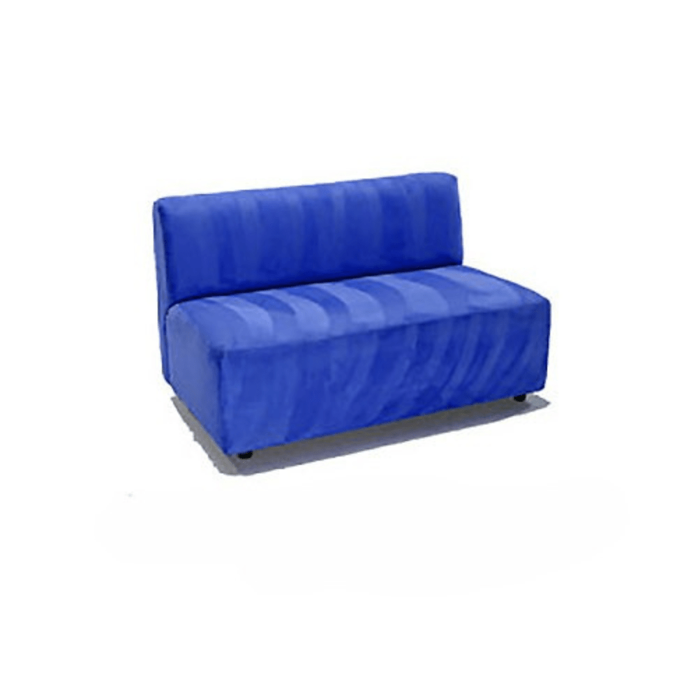 Armless Couch - Royal Blue