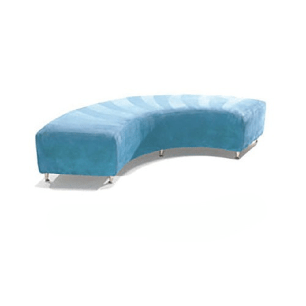 Curved Bench - Baby Blue 