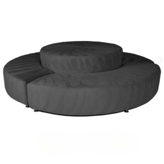 Round Settee - Black