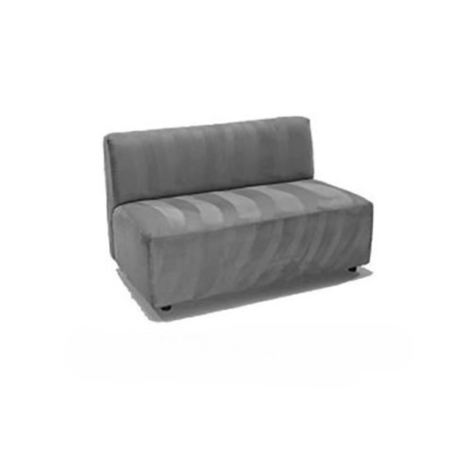Armless Couch - Grey
