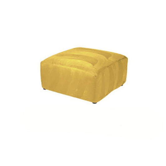 Square Ottoman - Yellow