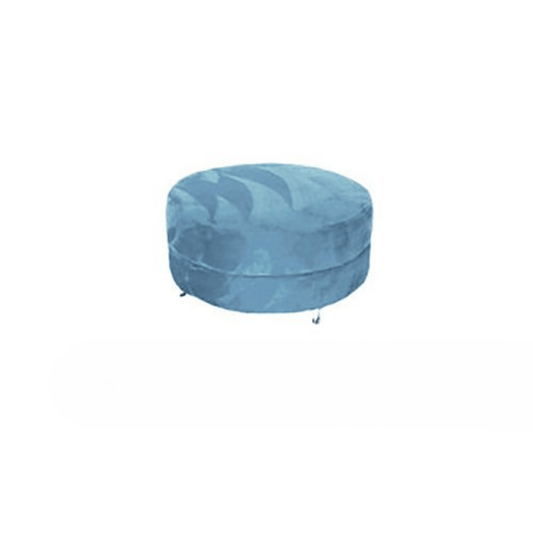 Oversized Ottoman - Baby Blue
